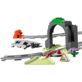 LEGO® DUPLO® Vonatalagút és sínek kiegészítő szett