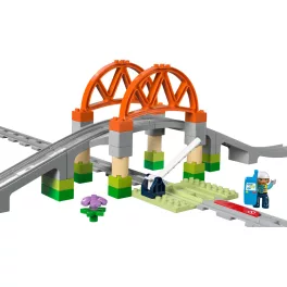 LEGO® DUPLO® Vasúti híd és sínek kiegészítő szett