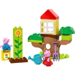 LEGO® DUPLO® Peppa Malac Peppa malac kertje és lombháza