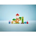 LEGO® DUPLO® Peppa Malac Peppa malac kertje és lombháza
