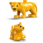LEGO® DUPLO® Állatcsaládok a vadvilágban: Pingvinek és oroszlánok