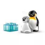 LEGO® DUPLO® Állatcsaládok a vadvilágban: Pingvinek és oroszlánok