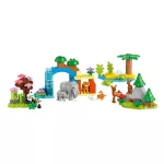 LEGO® DUPLO® 3 az 1-ben állatcsaládok a vadvilágban