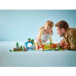 LEGO® DUPLO® 3 az 1-ben állatcsaládok a vadvilágban