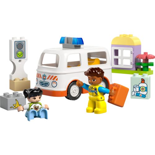 LEGO® DUPLO® Mentőautó és mentősofőr