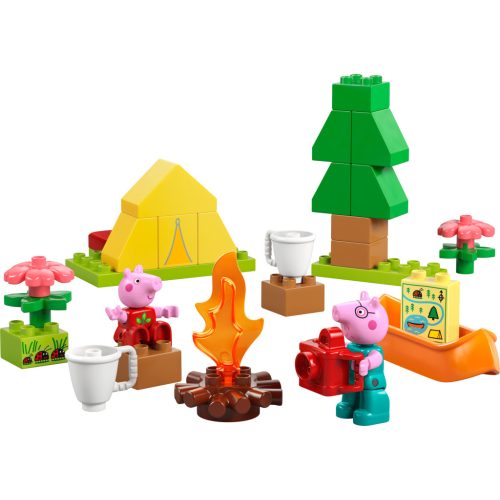 LEGO® DUPLO® Peppa Malac Kempingezős kirándulás