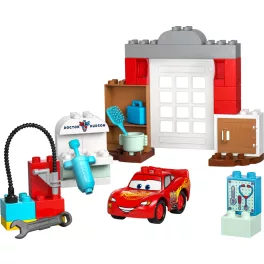 LEGO® DUPLO® McQueen látogatása Doki garázsában