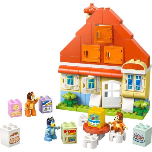 LEGO® Bluey Bluey családi háza memóriajátékkal
