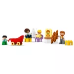 LEGO® DUPLO® 3 az 1-ben modern családi ház figurákkal