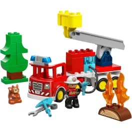 LEGO® DUPLO® Tűzoltóautó tömlővel és tűzoltóval