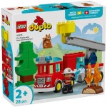 LEGO® DUPLO® Tűzoltóautó tömlővel és tűzoltóval