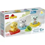 LEGO® DUPLO® Vidám fürdetéshez: úszó állatos vonat