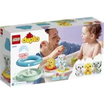 LEGO® DUPLO® Vidám fürdetéshez: úszó állatos vonat