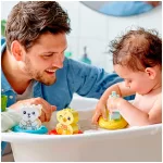 LEGO® DUPLO® Vidám fürdetéshez: úszó állatos vonat