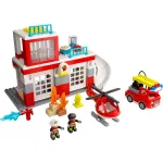 LEGO® DUPLO® Tűzoltóállomás és helikopter