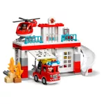 LEGO® DUPLO® Tűzoltóállomás és helikopter
