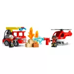 LEGO® DUPLO® Tűzoltóállomás és helikopter