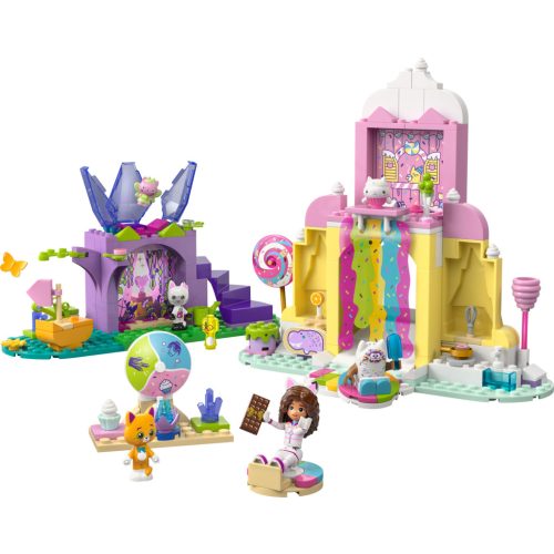LEGO® Gabby's Dollhouse Cukorkahegy és cicakert