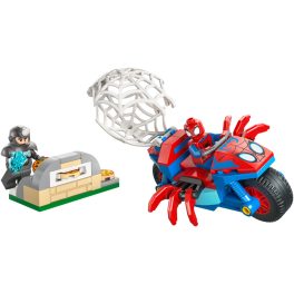LEGO® Marvel Motorkerékpáros Pókember vs. Rhino