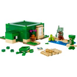 LEGO® Minecraft® A tengerparti teknősház