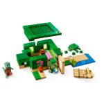 LEGO® Minecraft® A tengerparti teknősház