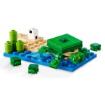 LEGO® Minecraft® A tengerparti teknősház