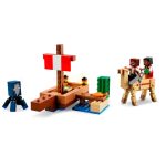 LEGO® Minecraft® A kalózhajós utazás