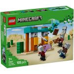 LEGO® Minecraft® Illagerek őrjárata a sivatagban