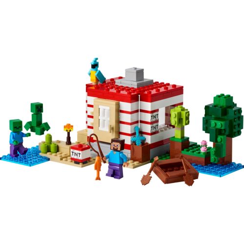 LEGO® Minecraft® Dinamitház a dzsungelben