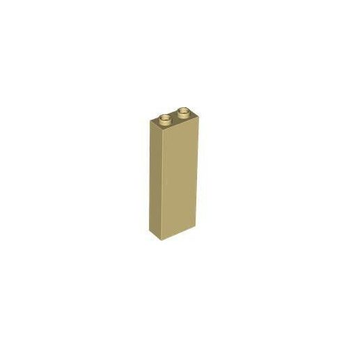 Homokszín LEGO Kocka 1 x 2 x 5