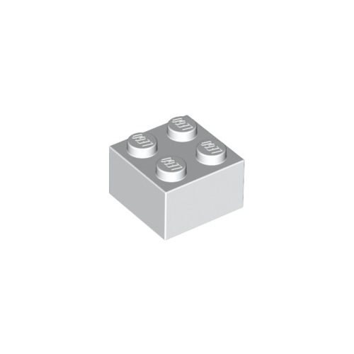 Fehér LEGO Kocka 2 x 2