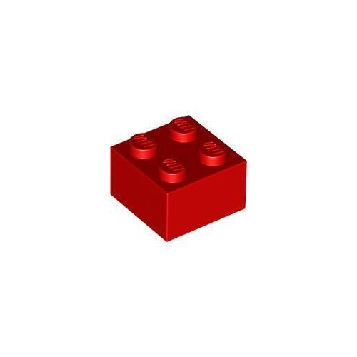 Piros LEGO Kocka 2 x 2