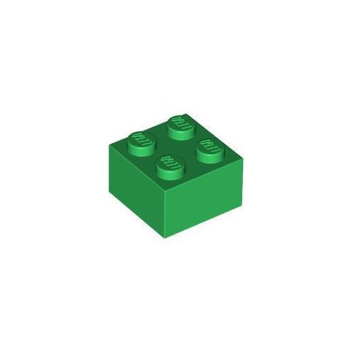 Zöld LEGO Kocka 2 x 2