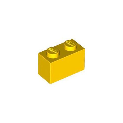 Sárga LEGO Kocka 1 x 2