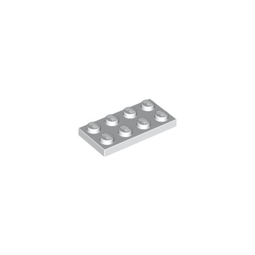 Fehér LEGO Lap 2 x 4