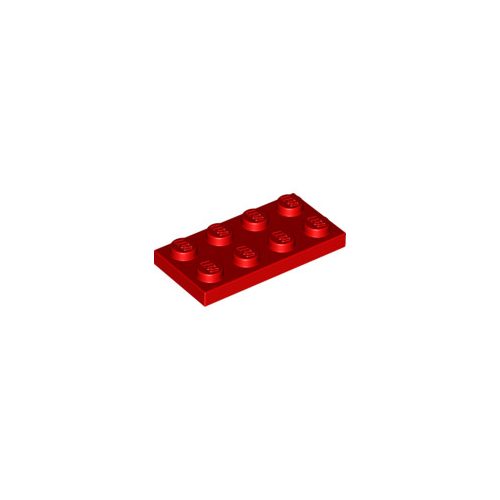 Piros LEGO Lap 2 x 4