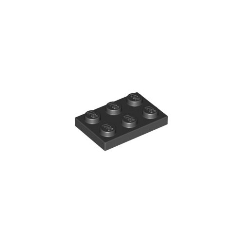 Fekete LEGO Lap 2 x 3