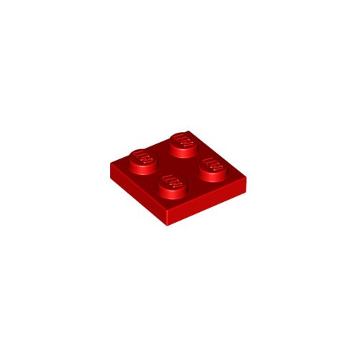 Piros LEGO Lap 2 x 2