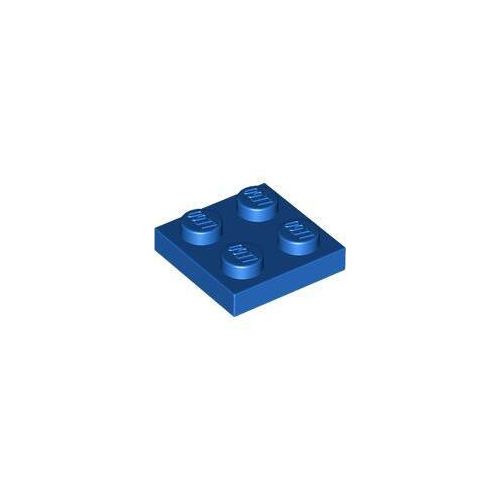 Kék LEGO Lap 2 x 2