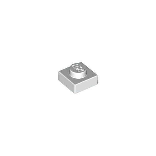 Fehér LEGO Lap 1 x 1