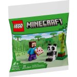 LEGO® Minecraft® Steve és a Pandabébi