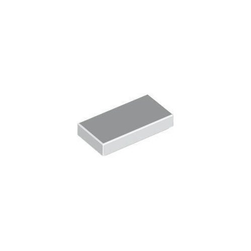 Fehér LEGO Csempe 1 x 2