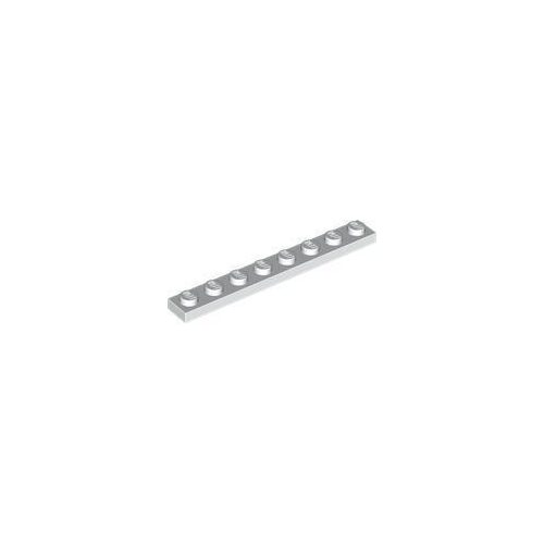 Fehér LEGO Lap 1 x 8