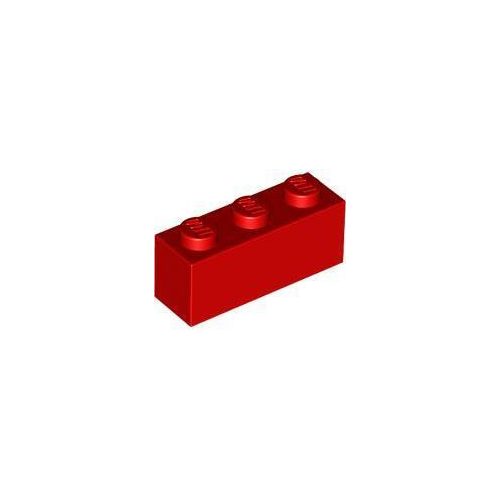 Piros LEGO Kocka 1 x 3