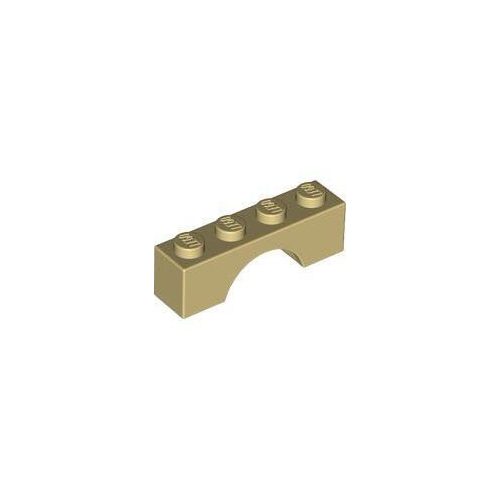 Homokszín LEGO Boltív 1 x 4