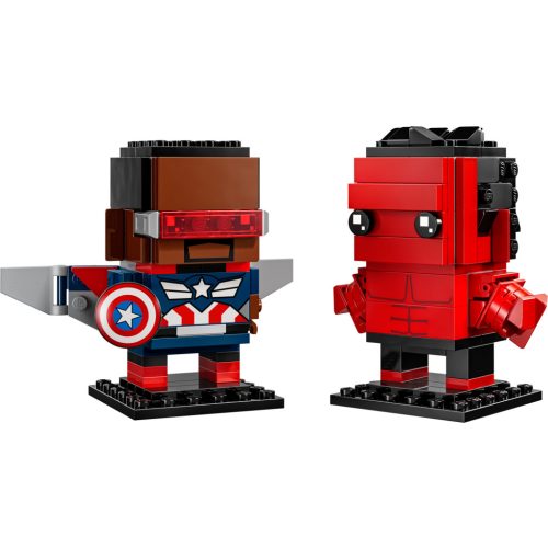 LEGO® Brickheadz Amerika Kapitány és Vörös Hulk figurák