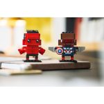 LEGO® Brickheadz Amerika Kapitány és Vörös Hulk figurák