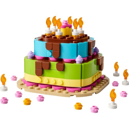 LEGO® Egyéb Születésnapi torta