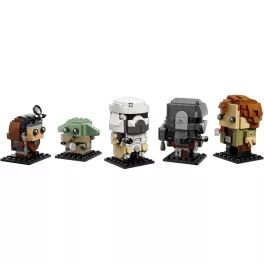   LEGO® Brickheadz A Mandalóri és Grogu: Szövetségesek és ellenségek