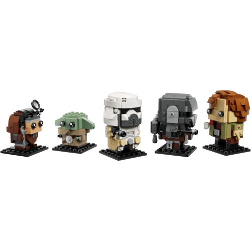 LEGO® Brickheadz A Mandalóri és Grogu: Szövetségesek és ellenségek